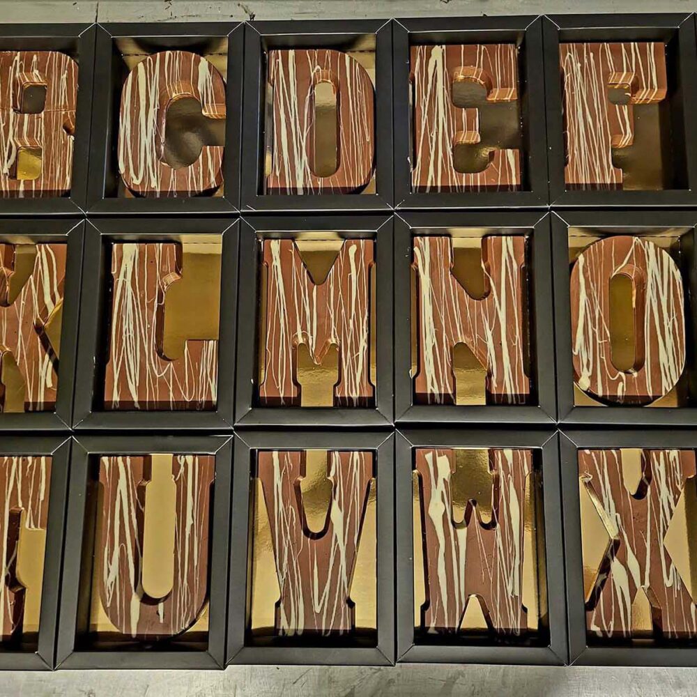 Melk chocoladeletter